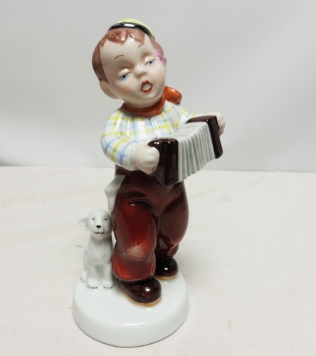 Royal dux accordion boy - , and