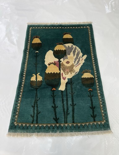 114x80cm handmade rug merinos - ,