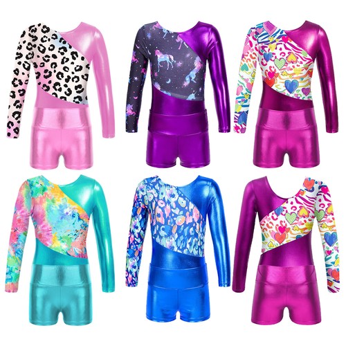 Girls long sleeve gymnastic - sleeve,