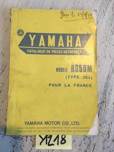 Yamaha rd50m 2e1 france rd50 - france,
