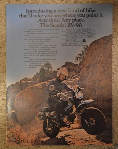 1972 suzuki page motorcycle - suzuki, 2