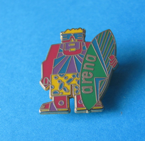 Vintage arena surfboard - arena, pin