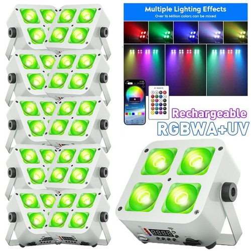 Led 4x25w rgbwa battery - 4x25w,