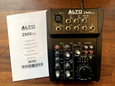 Alto ZMX52 5 Channel Compact Mixer Audio Mixing -  Fully Working