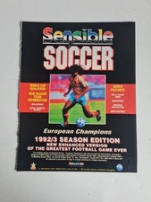 Sensible Soccer Rare Atari St