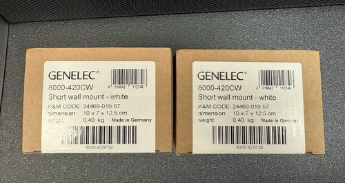 Genelec white speaker bracket - speaker,