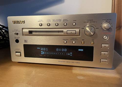 Teac h300 mini disc - mini, player