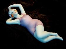 Figurine Bathing Beauty Sexy Art Deco-German Style Art Nouveau Style Porcelain B
