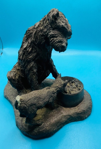 Heredities bronze resin - resin, dog
