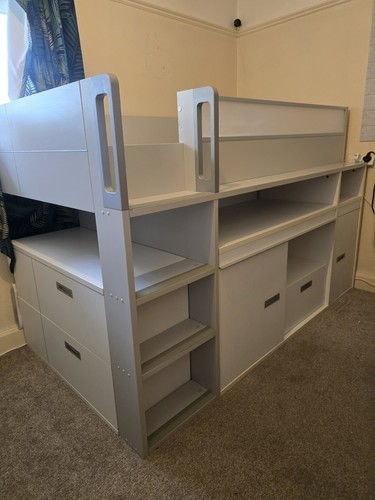 Grey mid sleeper - sleeper, single