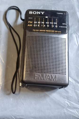 Sony icf s14 - pocket, radio