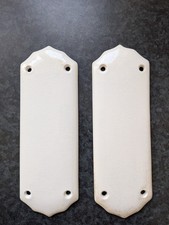 Victorian ceramic fingerplates - ceramic,