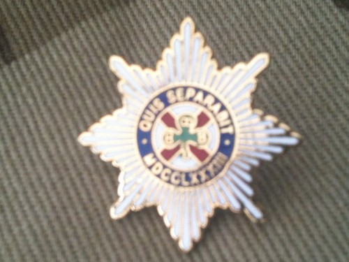 Irish guards military lapel - irish,