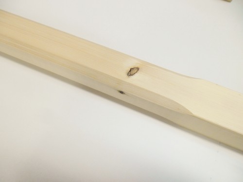 Stop chamfer pine 41mm - 41mm, stair