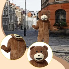 Bear Mascot Costume for Adults