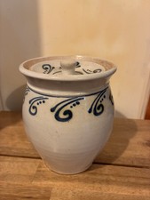 Studio Pottery Lidded Pot Jar