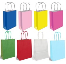 Party Gift Bags With Handles Small Present Paper Bag Loot Favours Bag Recyclable