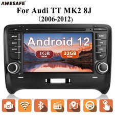 For Audi TT MK2 2004-2018 SWC DAB+ Car Stereo Radio Player GPS SAT NAV Head Unit