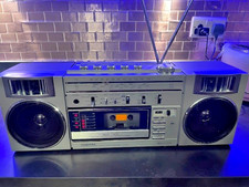 Toshiba RT-S782 Vintage Stereo Radio Cassette stereo 1980 working good condition