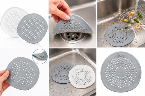 2pcs silicone sink drain - 2pcs,