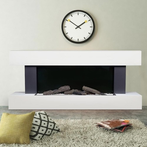 Electric fireplace suite - fireplace,