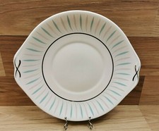 Vintage Queen Anne Caprice 10" Bone China Cake / Sandwich Plate- Made in England