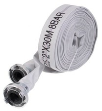 Fire Hose Layflat 2''  2 inch 50m meters 164ft long water hose pressure 116 PSI