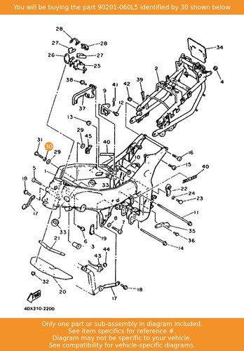 Yamaha washer plate - yamaha,