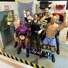 WWE Mattel Elite Random Lot ?? Includes 6 Randomly Selected Figures, 1 Elite