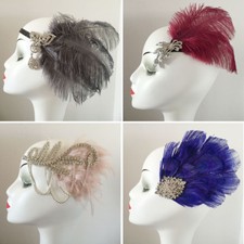 Ostrich Feather Fascinator