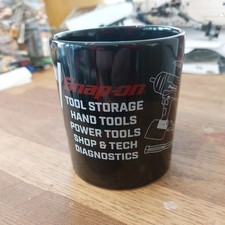 Snap On Ceramic Mug Black