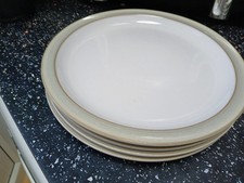 DENBY LINEN CREAM SALAD PLATES