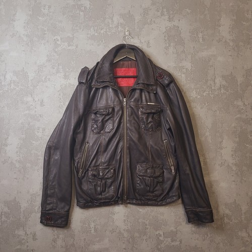 Superdry brad leather - brad, jacket