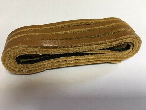 County tan leather 5mm - leather, 3.5mm