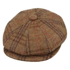 Men’s Brown Tweed Newsboy