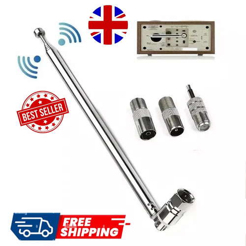 Telescopic dab radio - telescopic, aerial