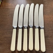 6 Antique Composite Faux Bone