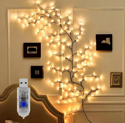 Led willow vine lights - led,