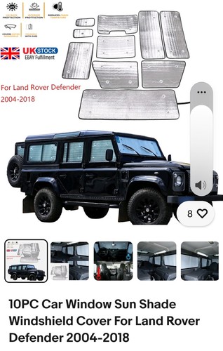 10pc car window - car, shade