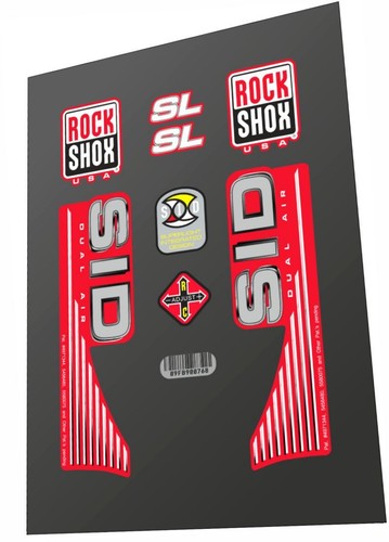 Rock shox sid 2002 red - shox,