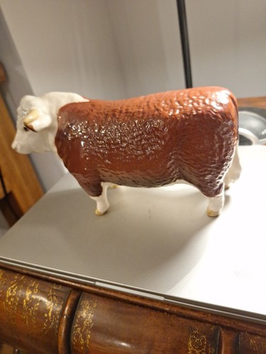 Vintage beswick hereford bull - beswick,