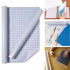 Book Cover Film Roll Clear Sticky Back Plastic Self Adhesive Protector Fablon