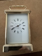 Matthew Norman Brass Carriage Clock Model 1750A Chimes Mechanical Movement