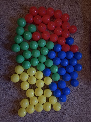 Soft plastic ball pit - soft, balls