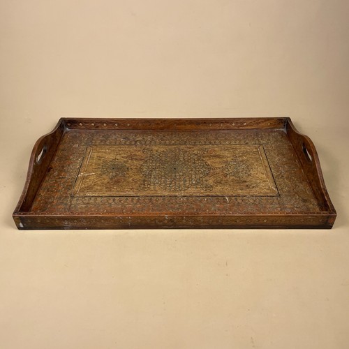 Wooden serving tray - wooden,