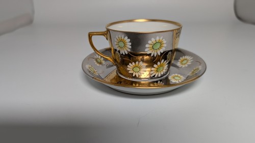 Antiq limoges porcelain teacup - antiq,