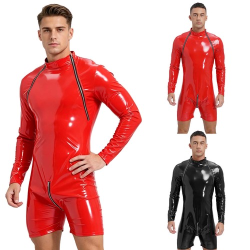 Mens pvc leather - mens,