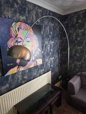 Flos Arco Lamp - Black 40th