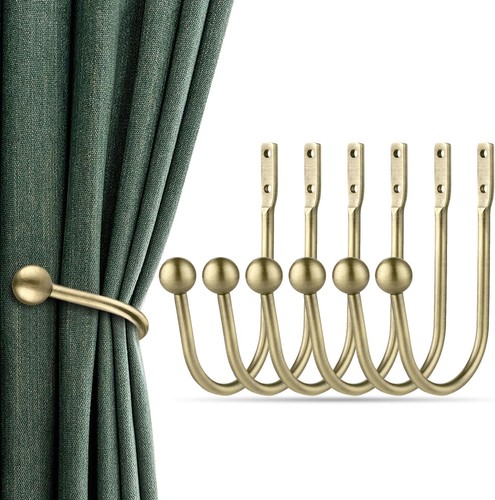6pcs curtains holdbacks - curtains, holder
