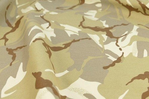 Camo cotton drill disruptive - camo,